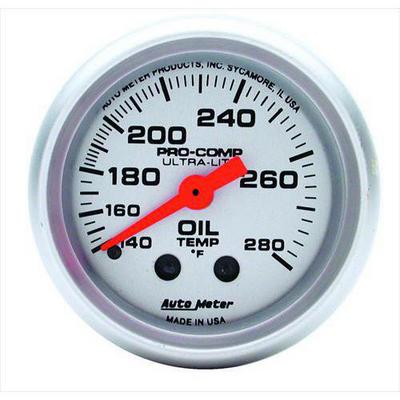 Auto Meter Ultra-Lite Mechanical Oil Temperature Gauge - 4341
